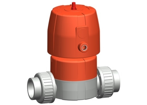 氣動隔膜閥，+GF+氣動隔膜閥、PVC-C氣動隔膜閥